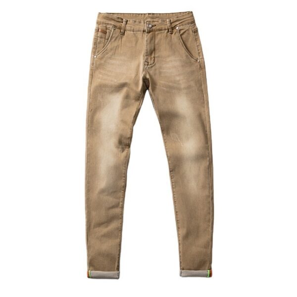 Men's Fashion Pants Skinny Trousers - Image 7