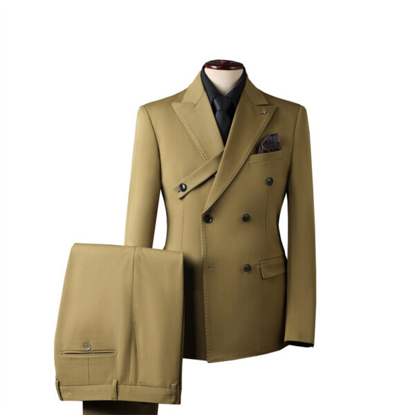 Men's Double Breasted Suit Business - Image 7