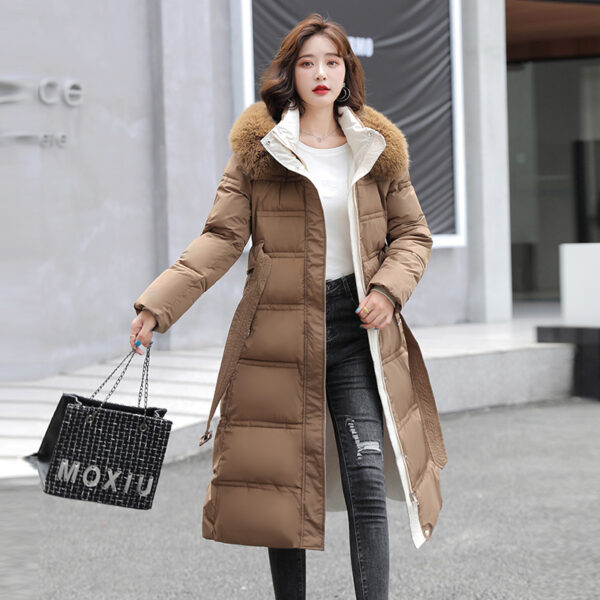 Fashion Women's Mid-length Loose-fitting Slim Coat