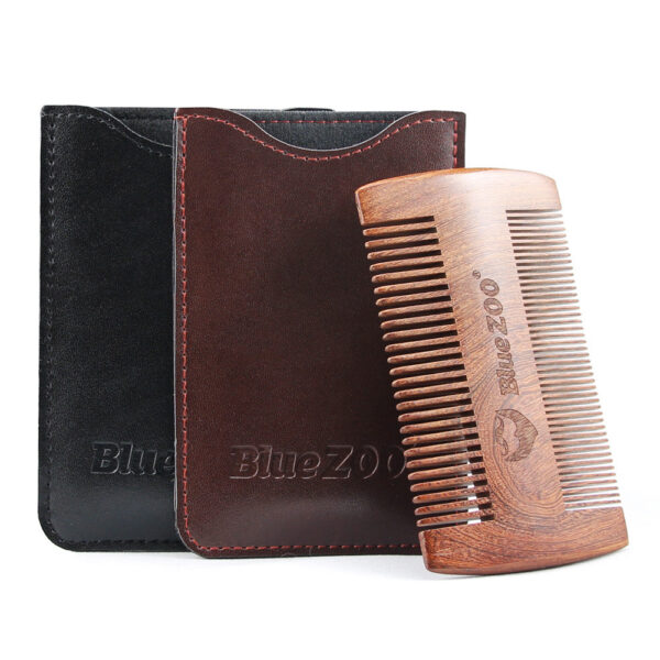 Sandalwood double-sided beard comb - Image 4