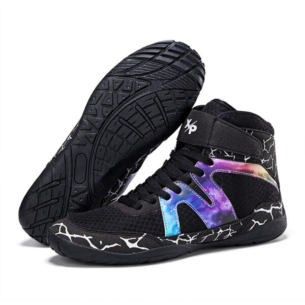 Professional Boxing Shoe High-top Fitness Training Shoes - Image 10