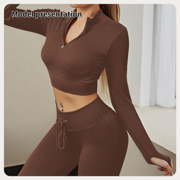 Women's Stylish Simple Solid Color Suit - Image 7