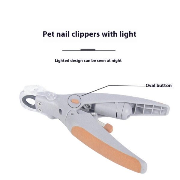 Dogs And Cats With Light Nail Scissors TV Blood Line Imitation Blood Position Nail Trimmer - Image 4