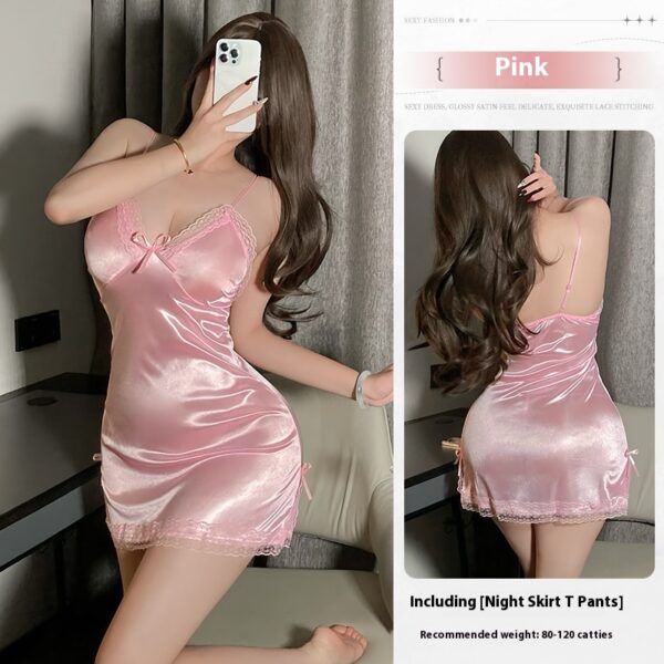 Sexy Lingerie Pure Desire Style Slip Nightdress - Image 5