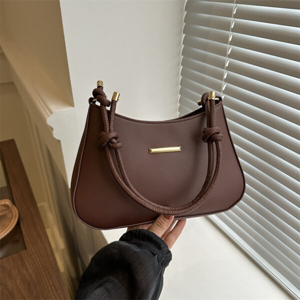 Women's High-end Hand-held Armpit Small Square Bag - Image 8