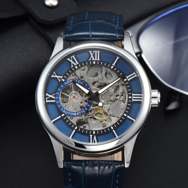 Men's Mechanical Watch Roman Scale Waterproof Fashion Business - Image 6