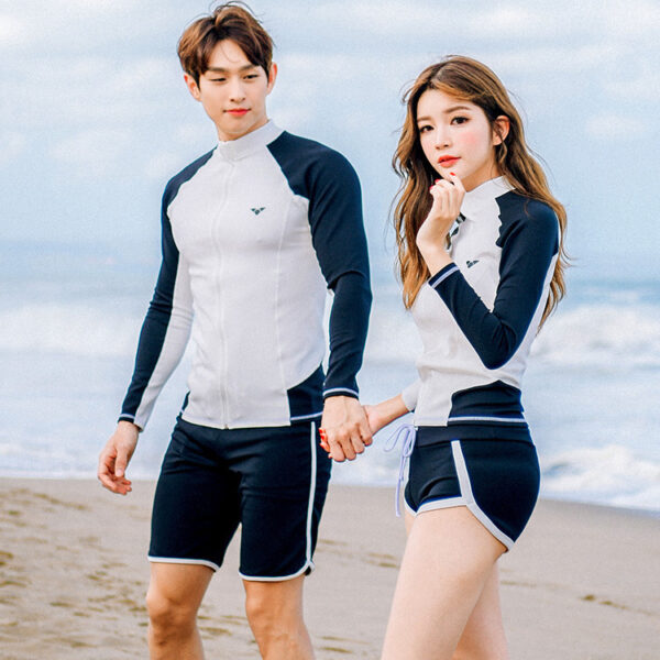 Couple Diving Suit Split Swimsuit Snorkeling Suit Swimsuit - Image 3