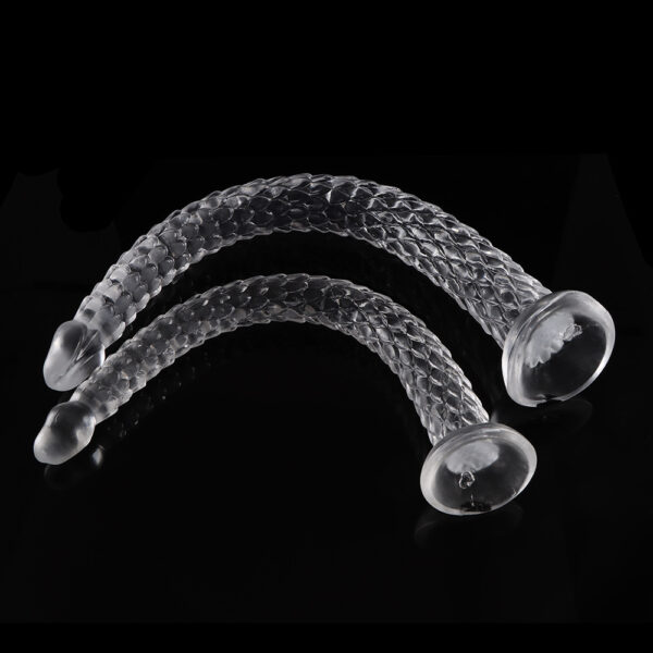 Deep Transparent Dragon Whip Women's Masturbation Device - Image 7