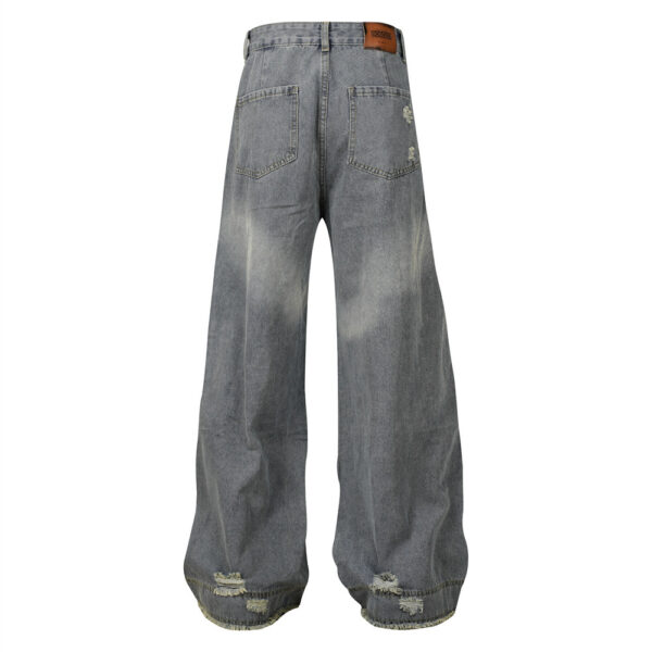 Niche Loose Men And Women Bootcut Pants - Image 5