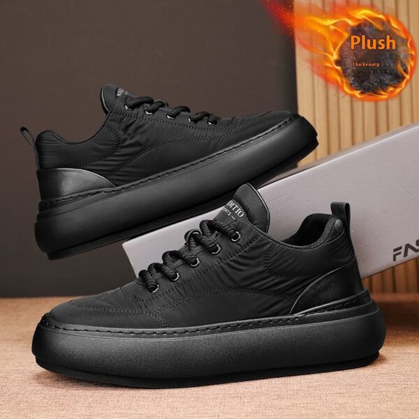 Men's Down Cloth Waterproof Warm Casual Shoes - Image 4