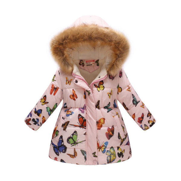 Winter Child Jackets Cotton Padded Coat - Image 4