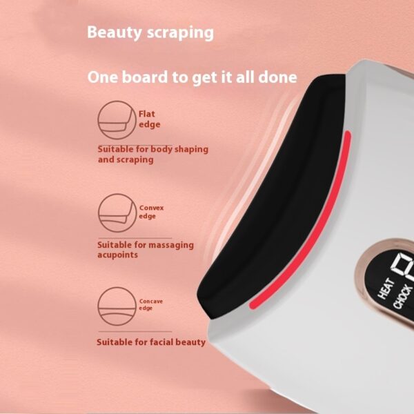 Universal For Entire Body Stone Scrapping Plate Smart Facial Beauty Apparatus - Image 4