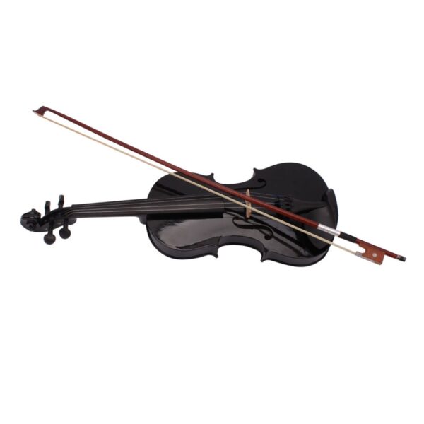 Black Acoustic Violin - Image 5