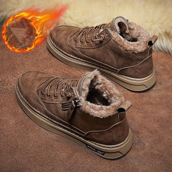 Personalized Youth Casual Fashion Shoes Winter Plush - Image 5