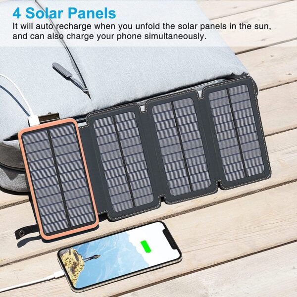 Outdoor Rainproof Solar Cell Phone Charger - Image 6