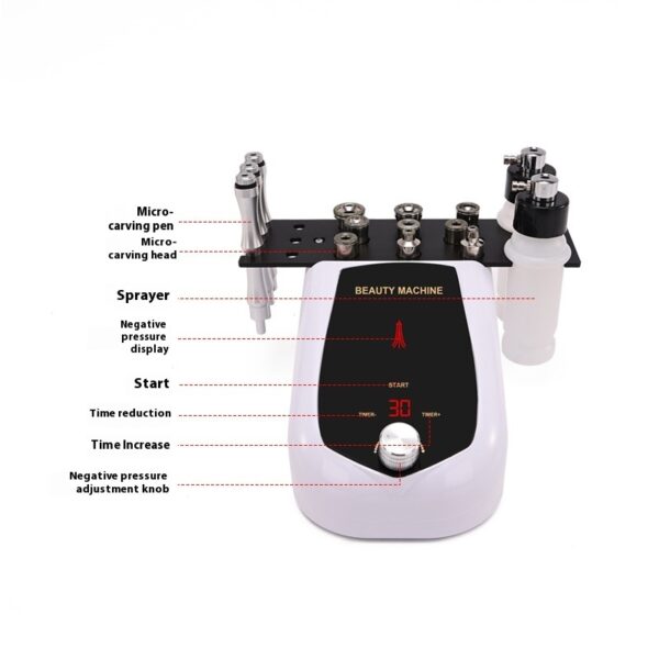 Three-in-one Diamond Micro-carved Skin Grinding Facial Cleaning Health Care Device - Image 5