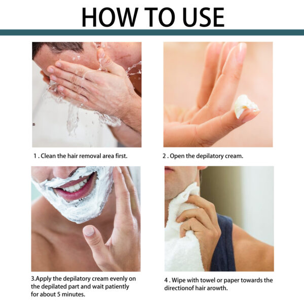 Men's Hair Removal Cream Is Clean And Gentle - Image 3