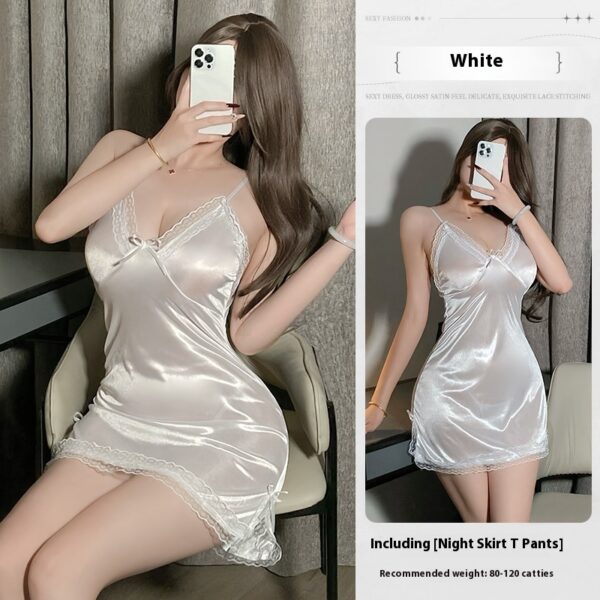 Sexy Lingerie Pure Desire Style Slip Nightdress - Image 4