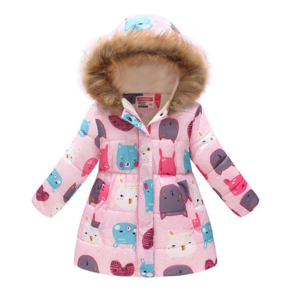 Winter Child Jackets Cotton Padded Coat - Image 2