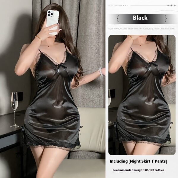 Sexy Lingerie Pure Desire Style Slip Nightdress - Image 8