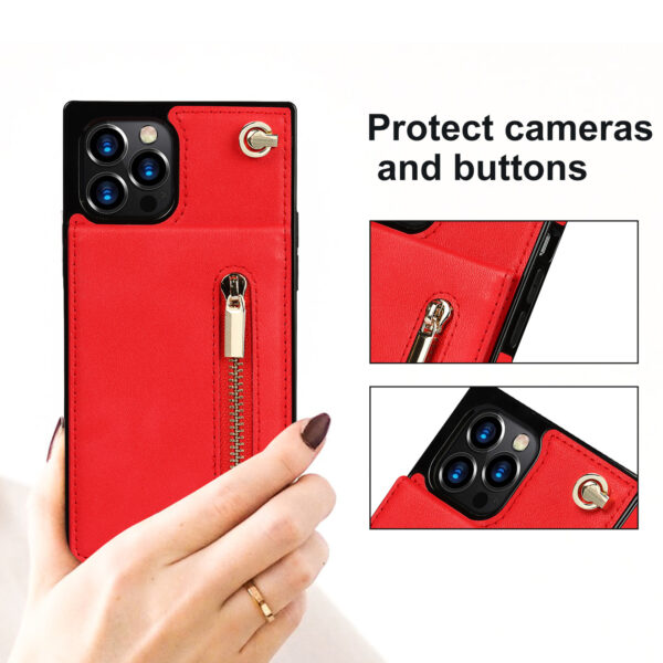 Phone Case Crossbody XR Zipper Mobile Phone Protective Cover - Image 8