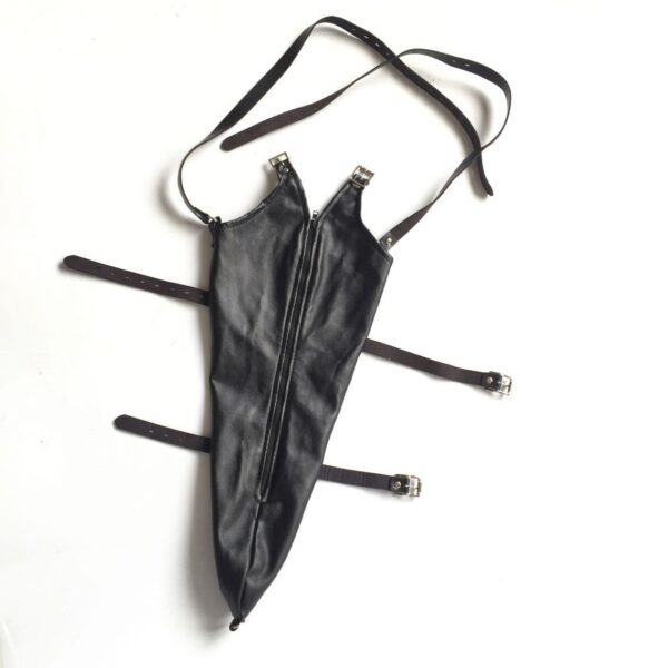 Leather Drawstring Tight Glove Back Toy - Image 2