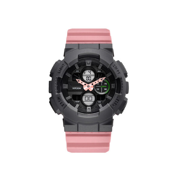 Men's Waterproof Synchronous Double Inserts Electronic Watch Fashion - Image 10