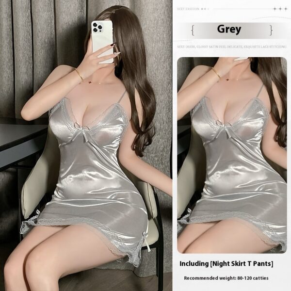 Sexy Lingerie Pure Desire Style Slip Nightdress - Image 6